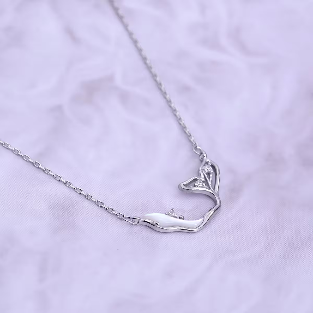 925銀飾×魚生有你×鎖骨項鍊-第2張