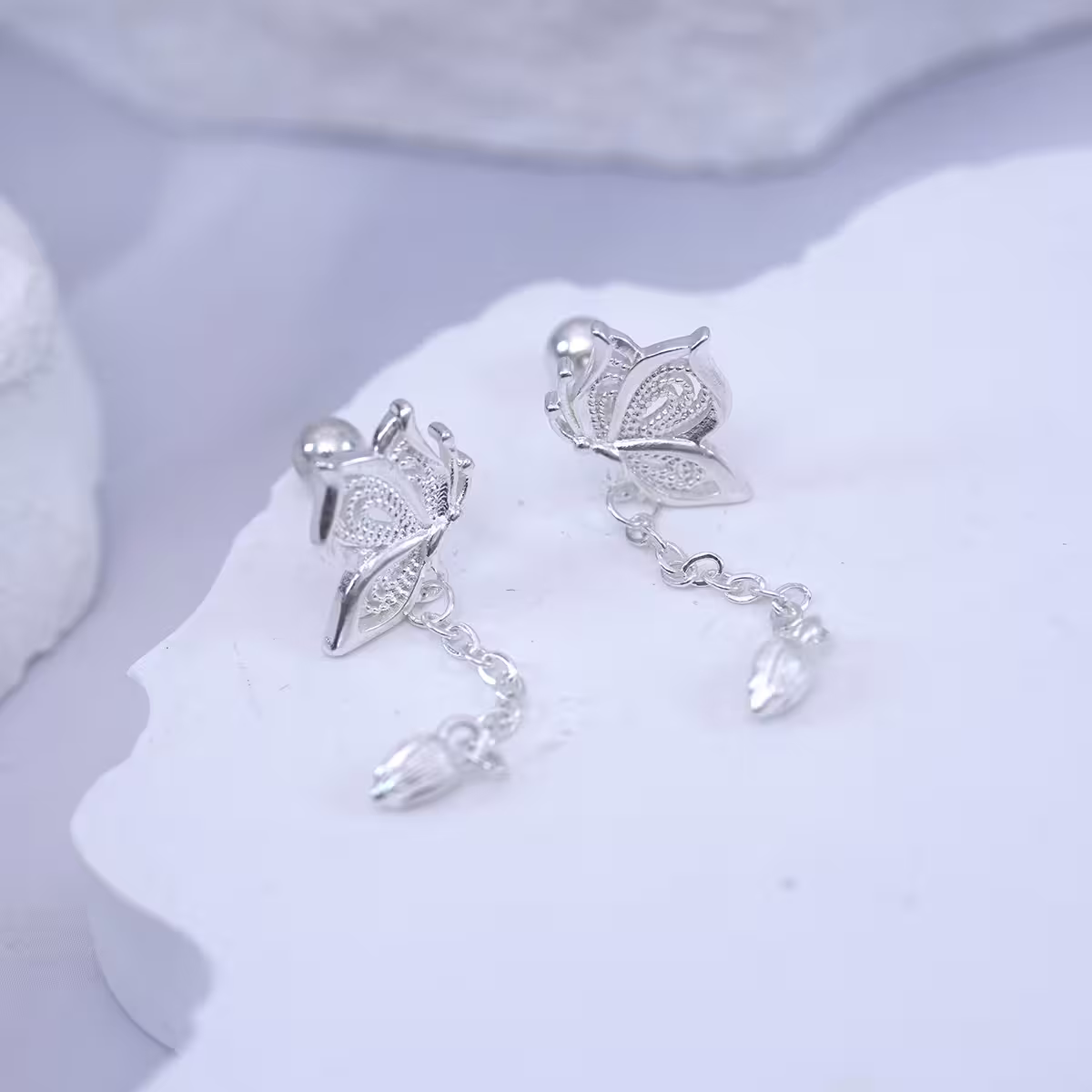 925耳針×蝴蝶流蘇×轉珠耳環-第2張