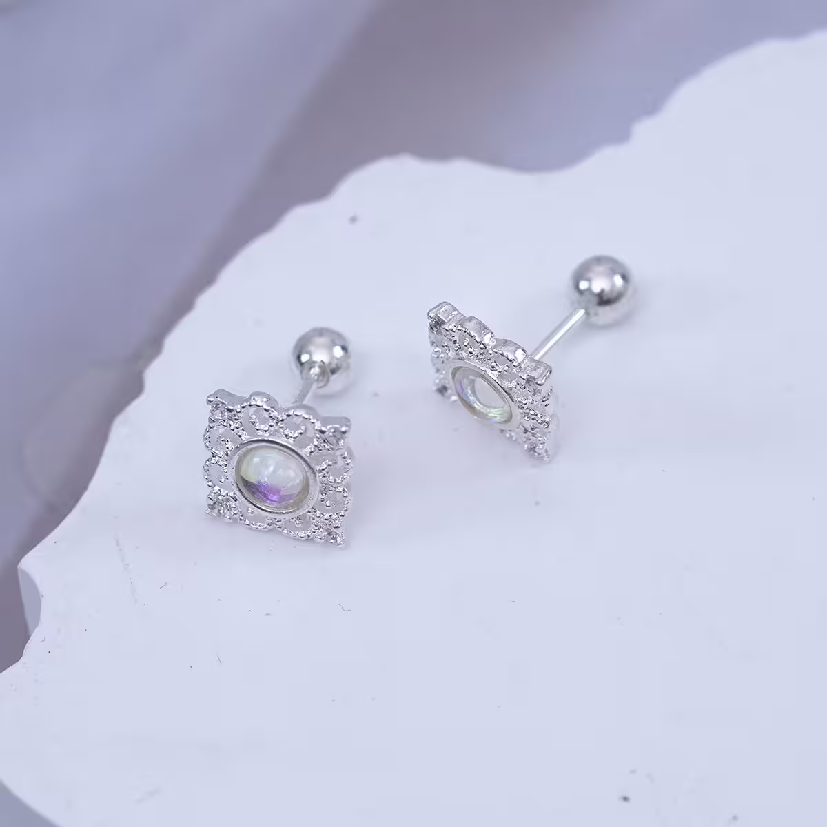 古典月光方框×轉珠耳環-第2張