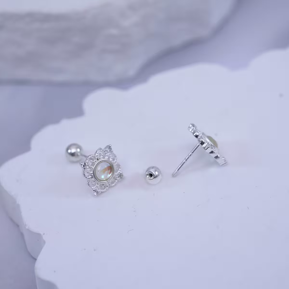 古典月光方框×轉珠耳環-第4張