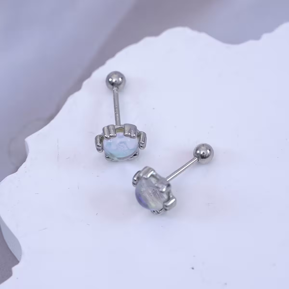 圓形月光×轉珠耳環-第2張