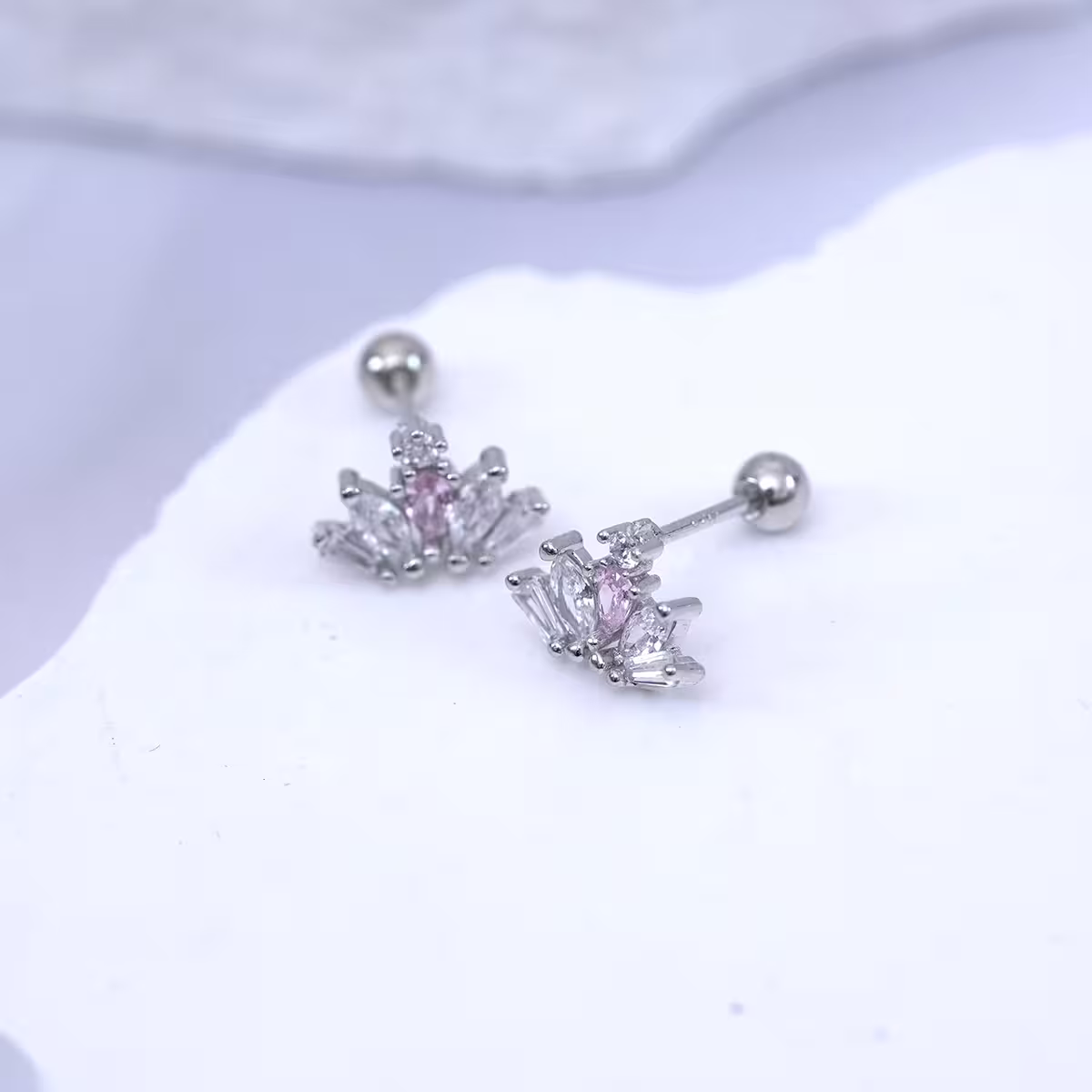 皇冠晶鑽×轉珠耳環-第3張