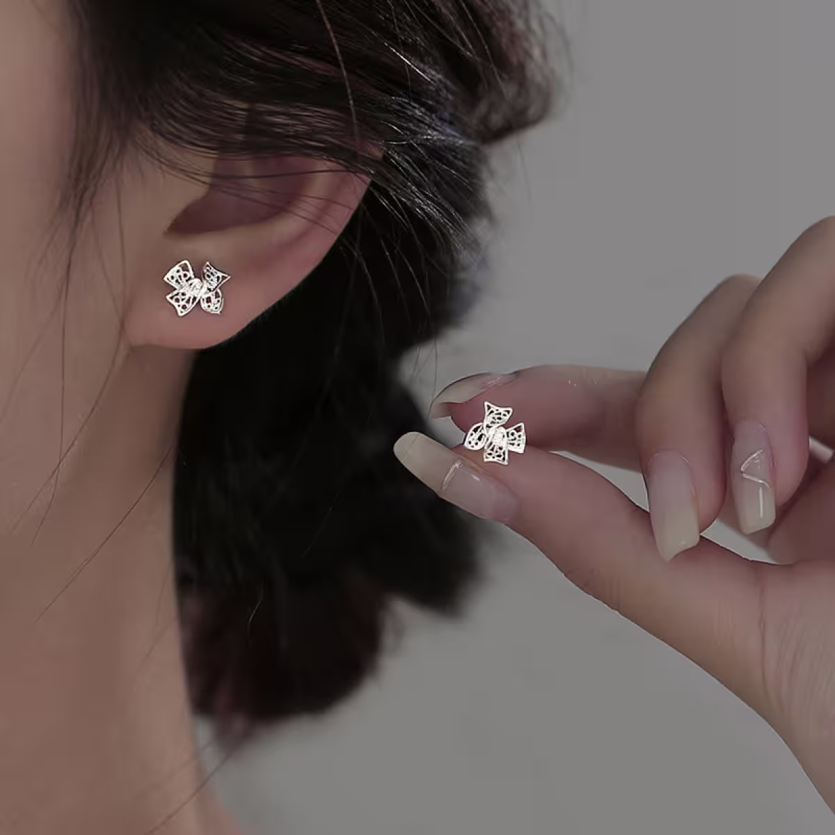 925耳針×十字緞帶×轉珠耳環-第6張