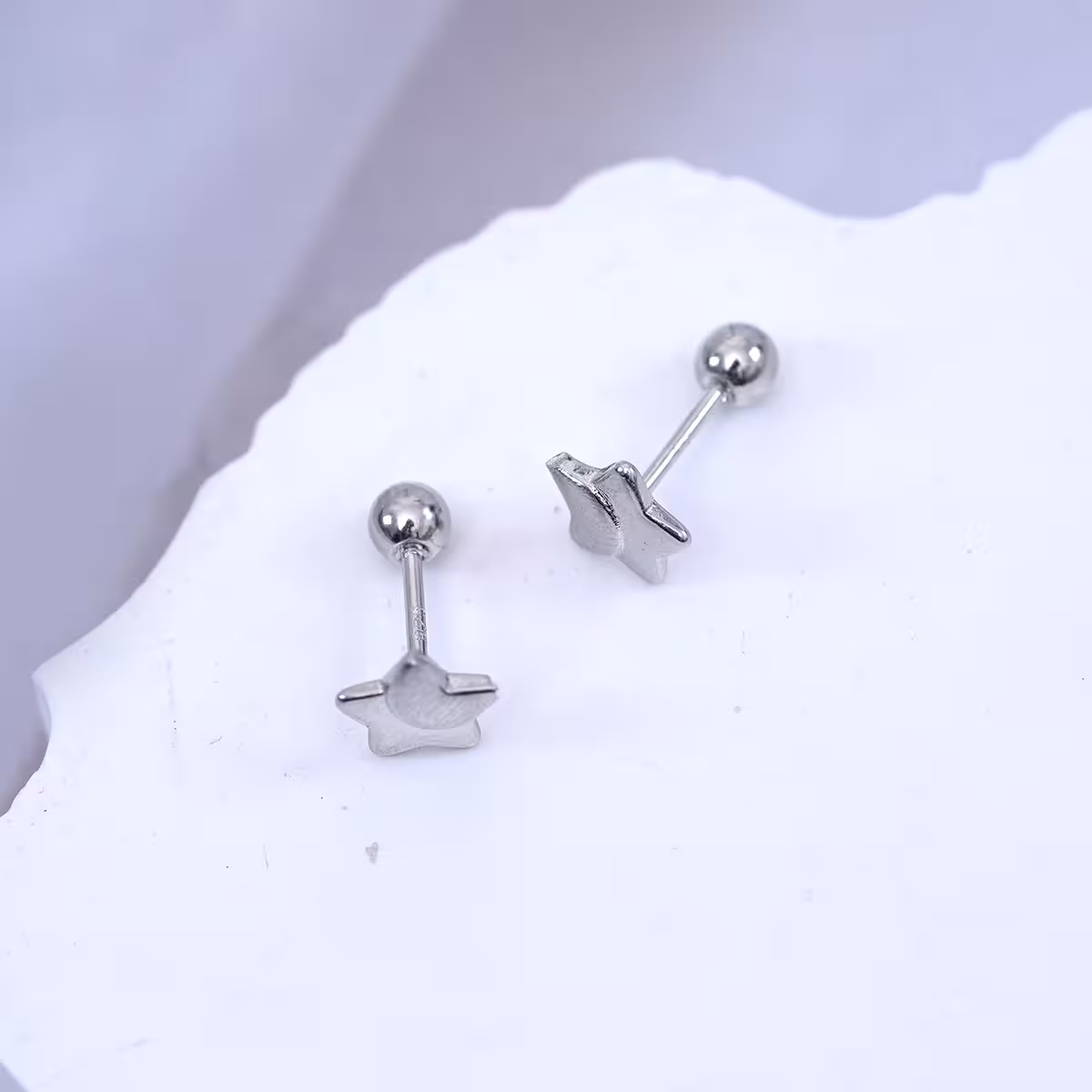 925耳針×星與月×轉珠耳環-第4張