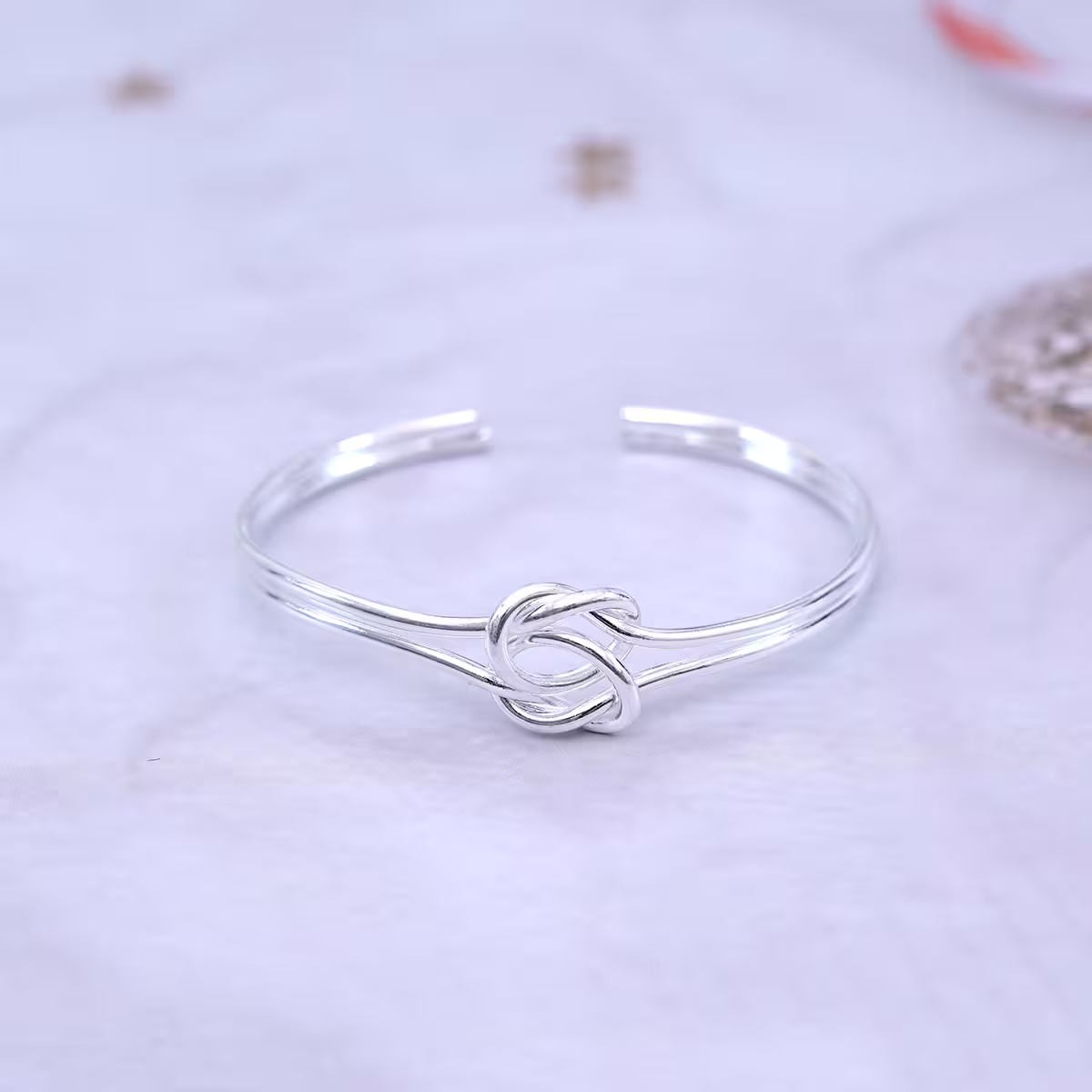 925銀飾×線條編織×開口手環-第3張