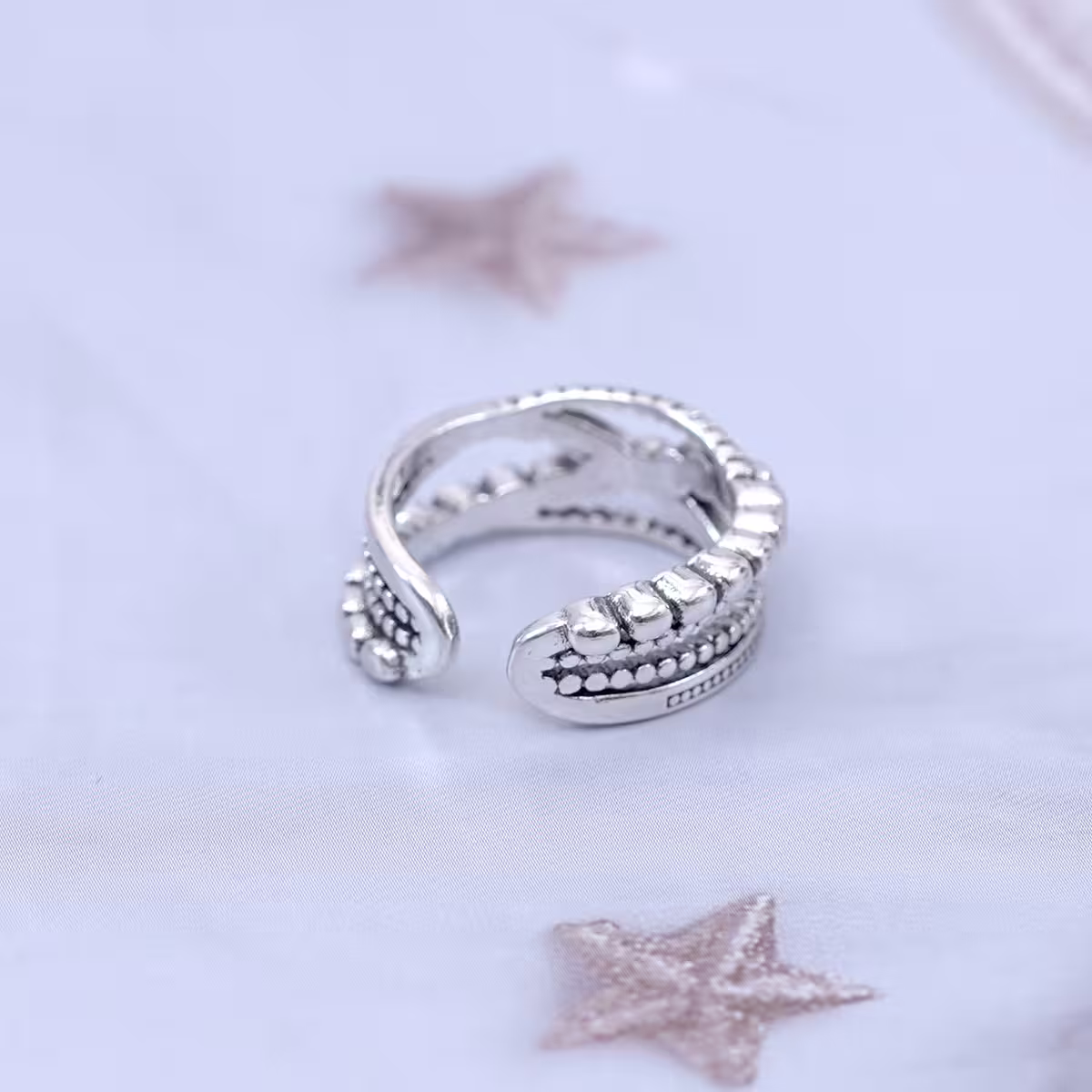 復古多層線條×開口戒指-第3張