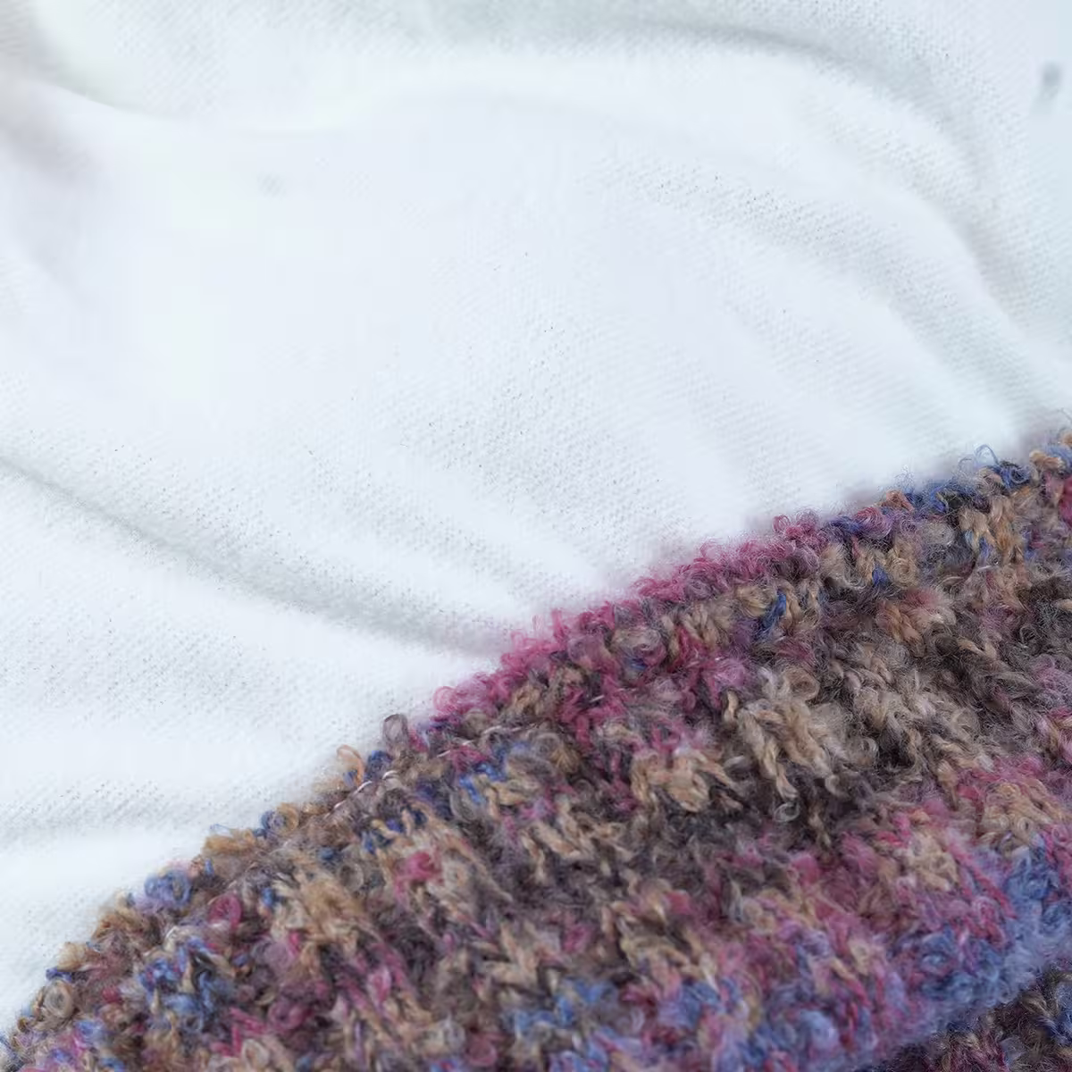 小羊角絨毛×毛帽×白色-第5張