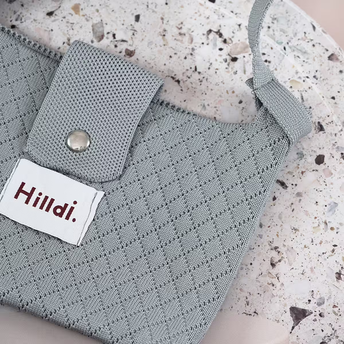 快樂多巴胺×單色針織×斜背包×灰色-第3張