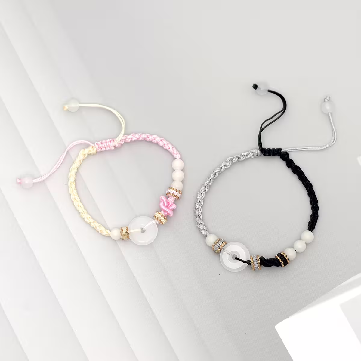 歲歲平安&times;拉繩手鍊&times;共二色-第1張