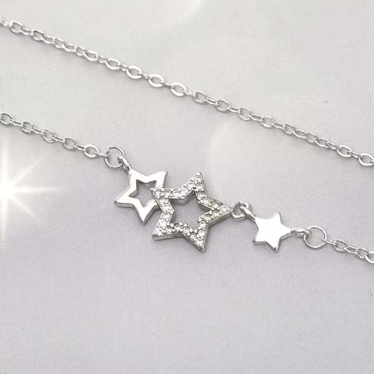 925銀飾&times;拾光星辰&times;鎖骨項鍊-第2張