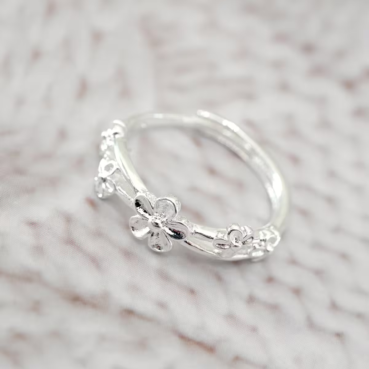 925銀飾&times;花藤雅韻&times;開口戒指-第3張