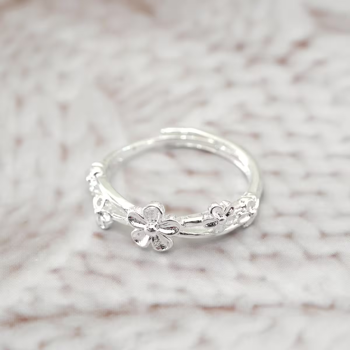 925銀飾&times;花藤雅韻&times;開口戒指-第4張