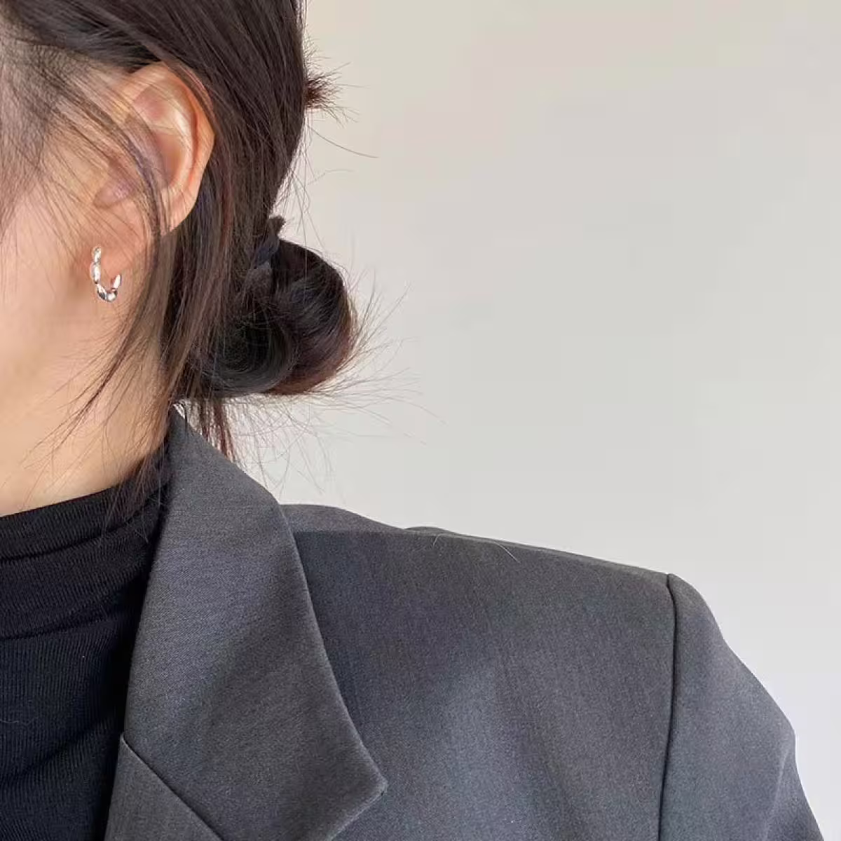925銀針&times;波堤圓環&times;耳扣-第5張