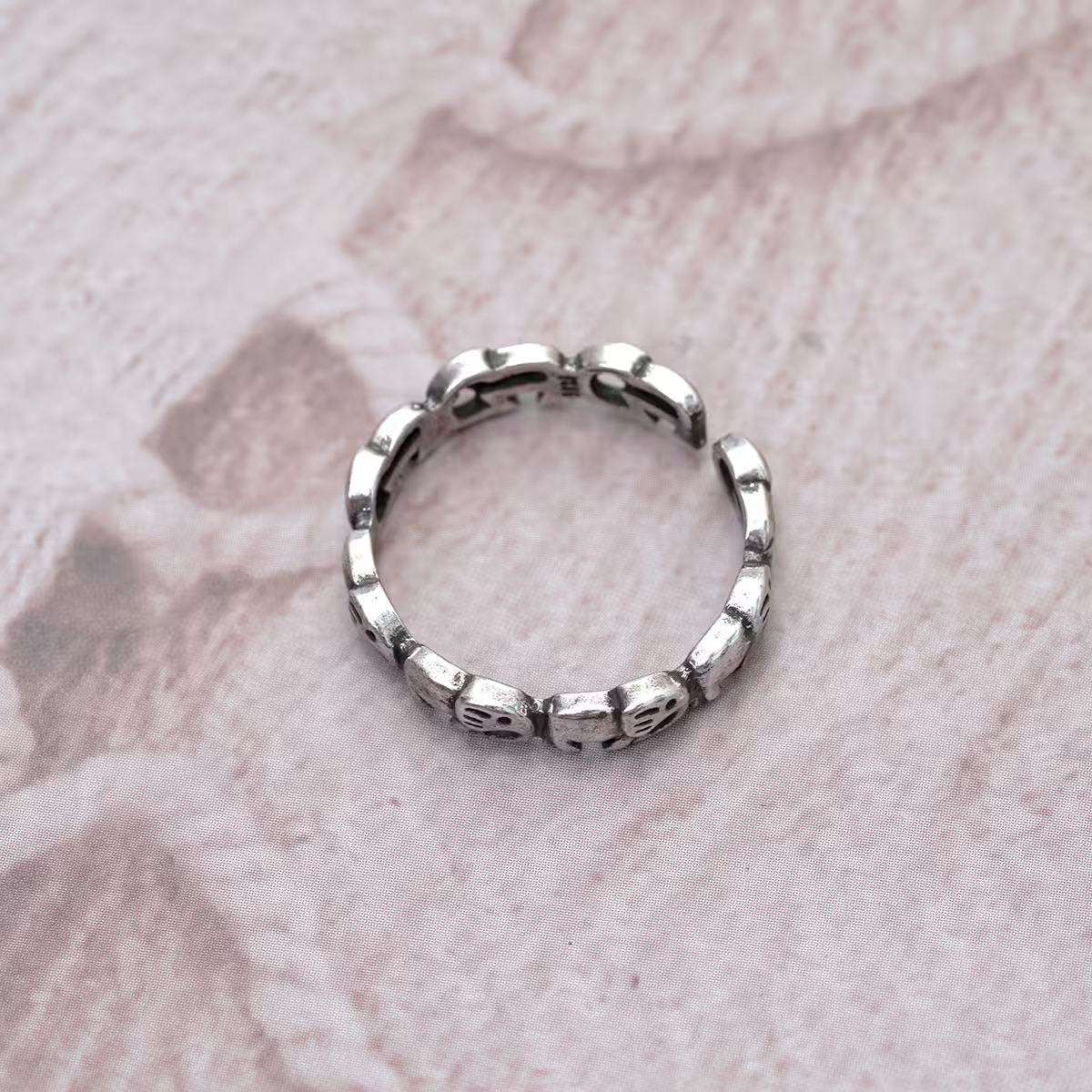 925銀飾&times;吉祥吉象&times;開口戒指-第4張