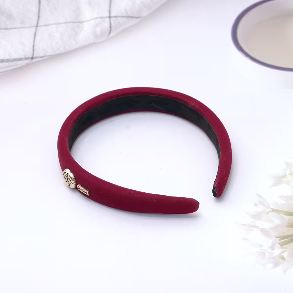 紅絲絨玫瑰&times;髮箍-第2張