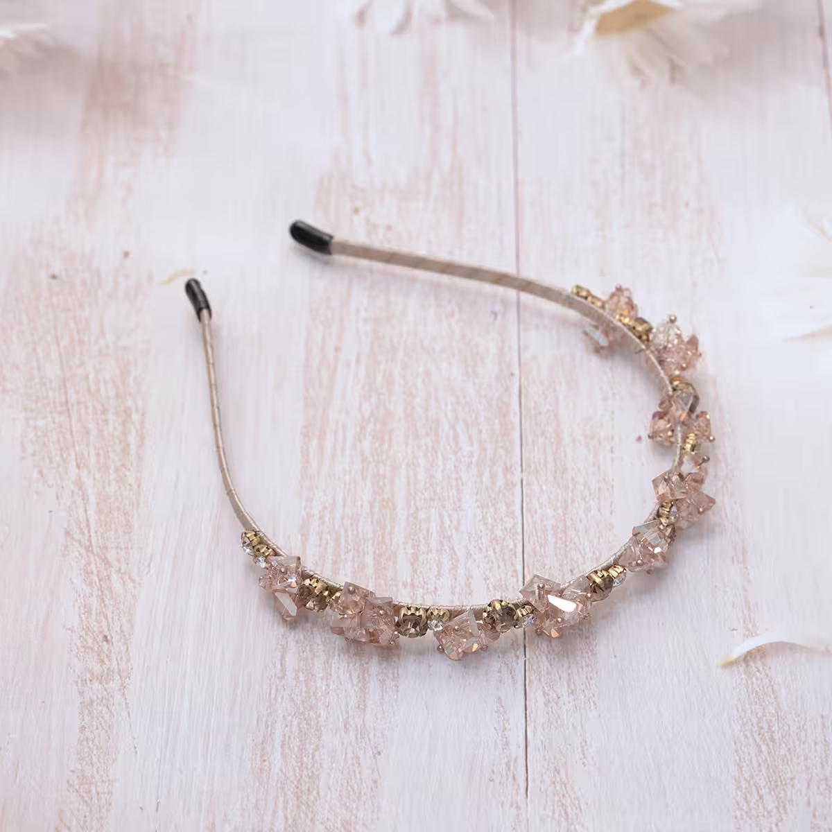 法式輕奢水晶&times;髮箍&times;共三色-第3張