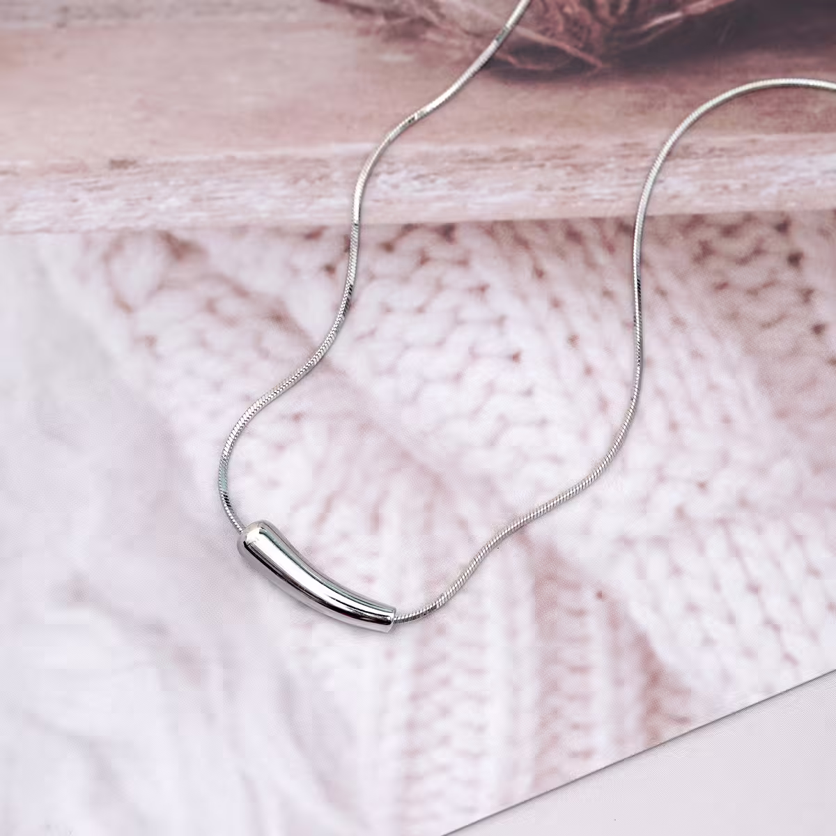 925銀飾&times;小茄子&times;鎖骨項鍊-第2張