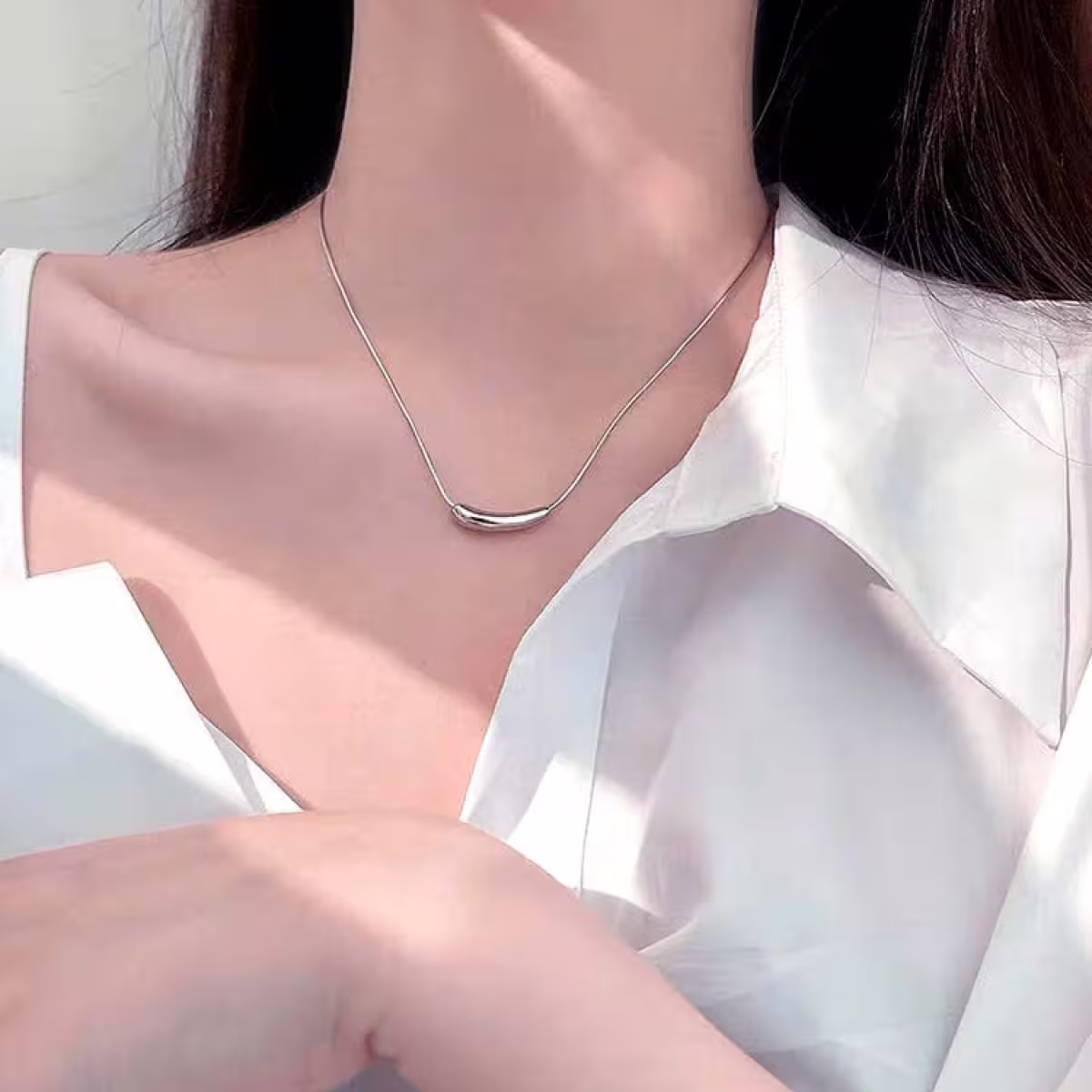 925銀飾&times;小茄子&times;鎖骨項鍊-第5張