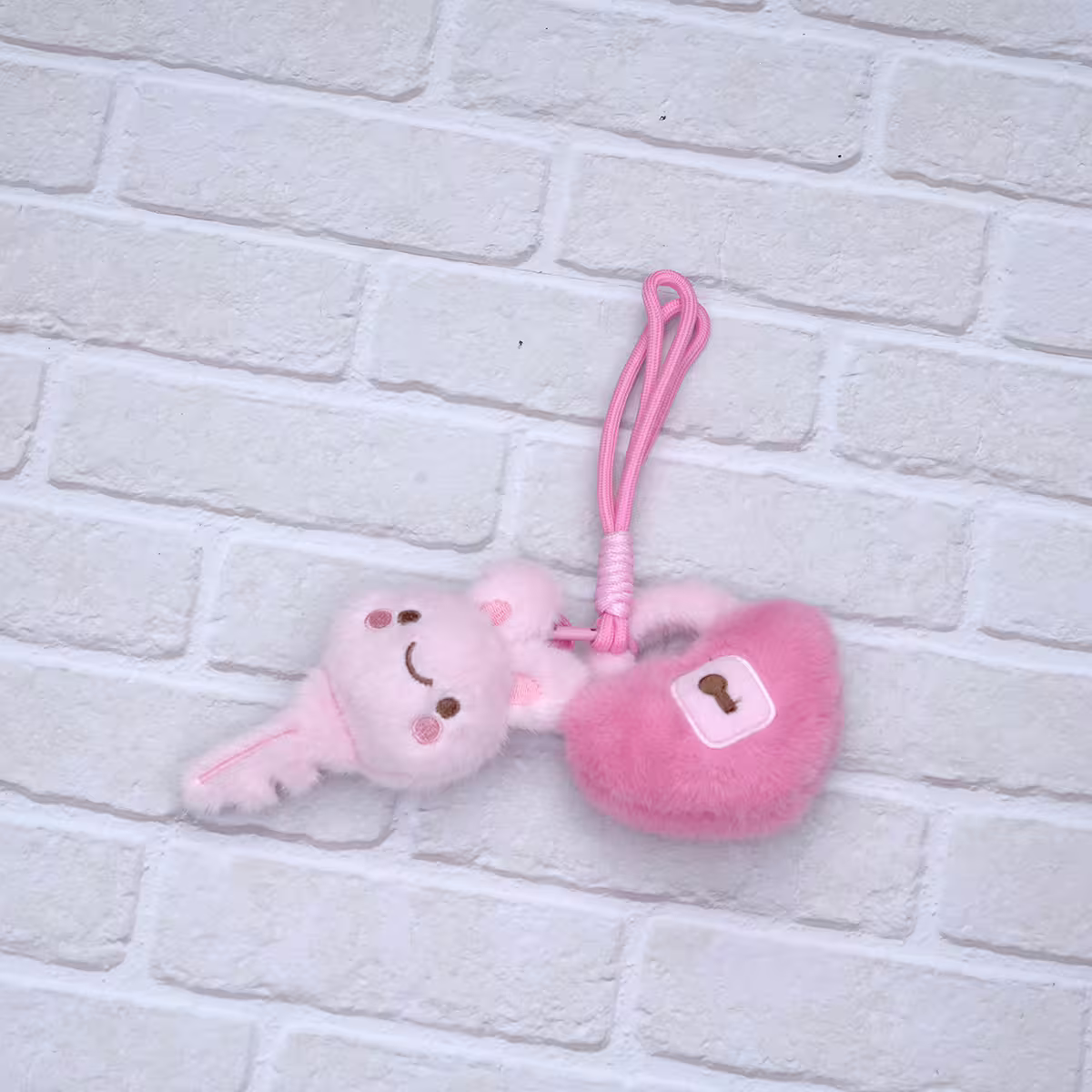 動物鑰匙愛心鎖&times;娃娃&times;掛件&times;共三色-第5張