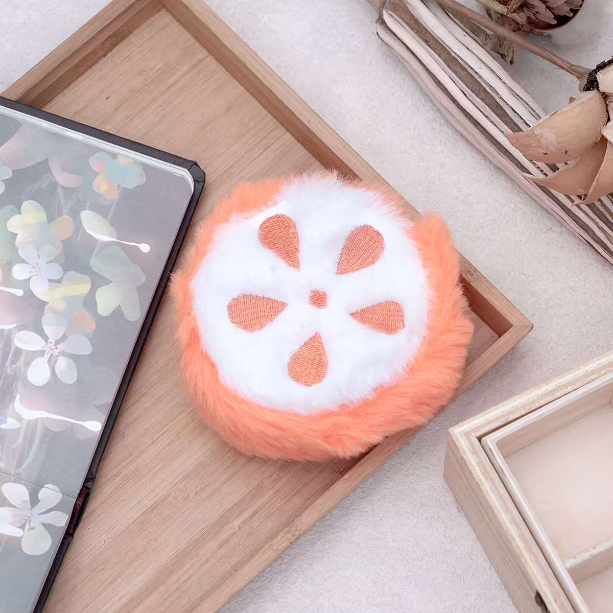 柳丁毛絨絨&times;掛件零錢包-第1張