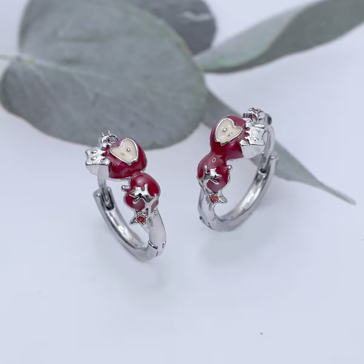 紅蘋果&times;耳扣-第1張