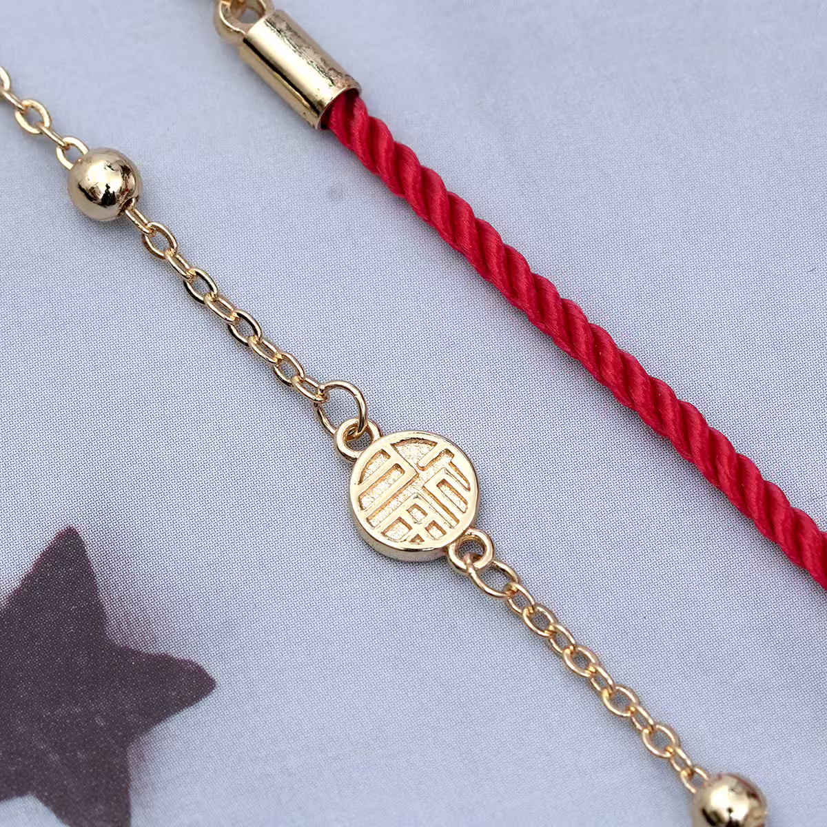 平安納福小兔&times;紅繩手鍊-第5張