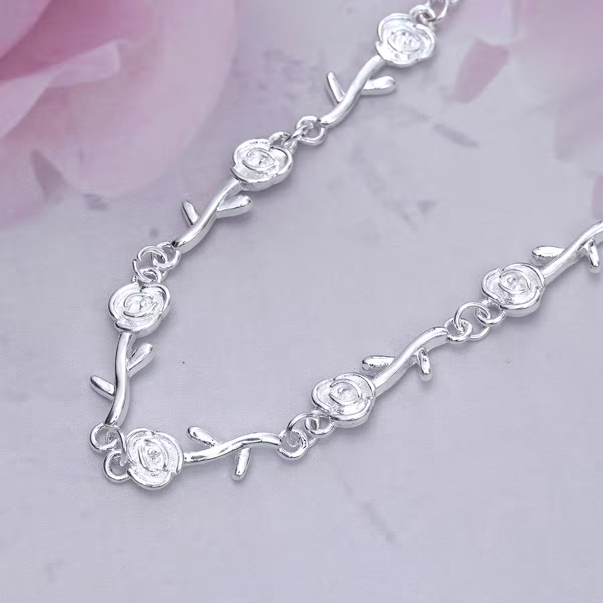 925銀飾&times;玫瑰花園&times;手鍊-第4張