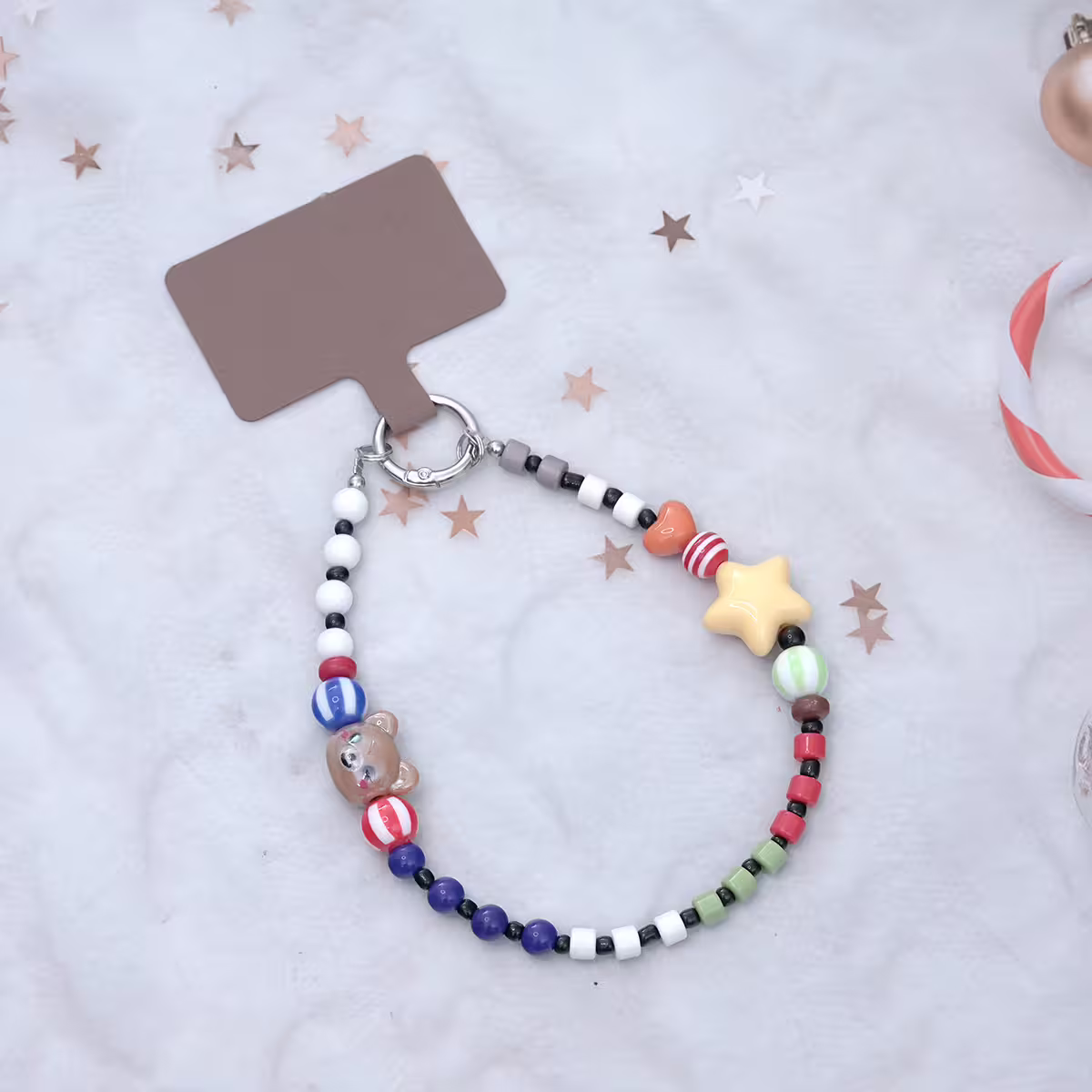 童趣星星小熊&times;手機腕帶掛繩-第1張