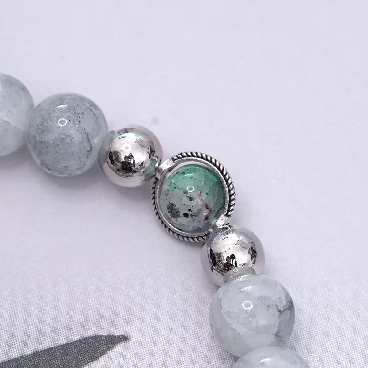 翠竹杏露&times;固定式串珠手鍊-第3張