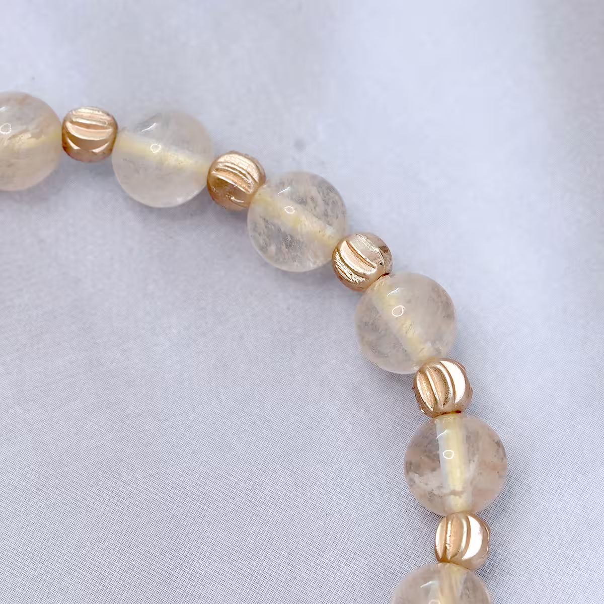 黃金招財貓&times;固定式串珠手鍊-第5張