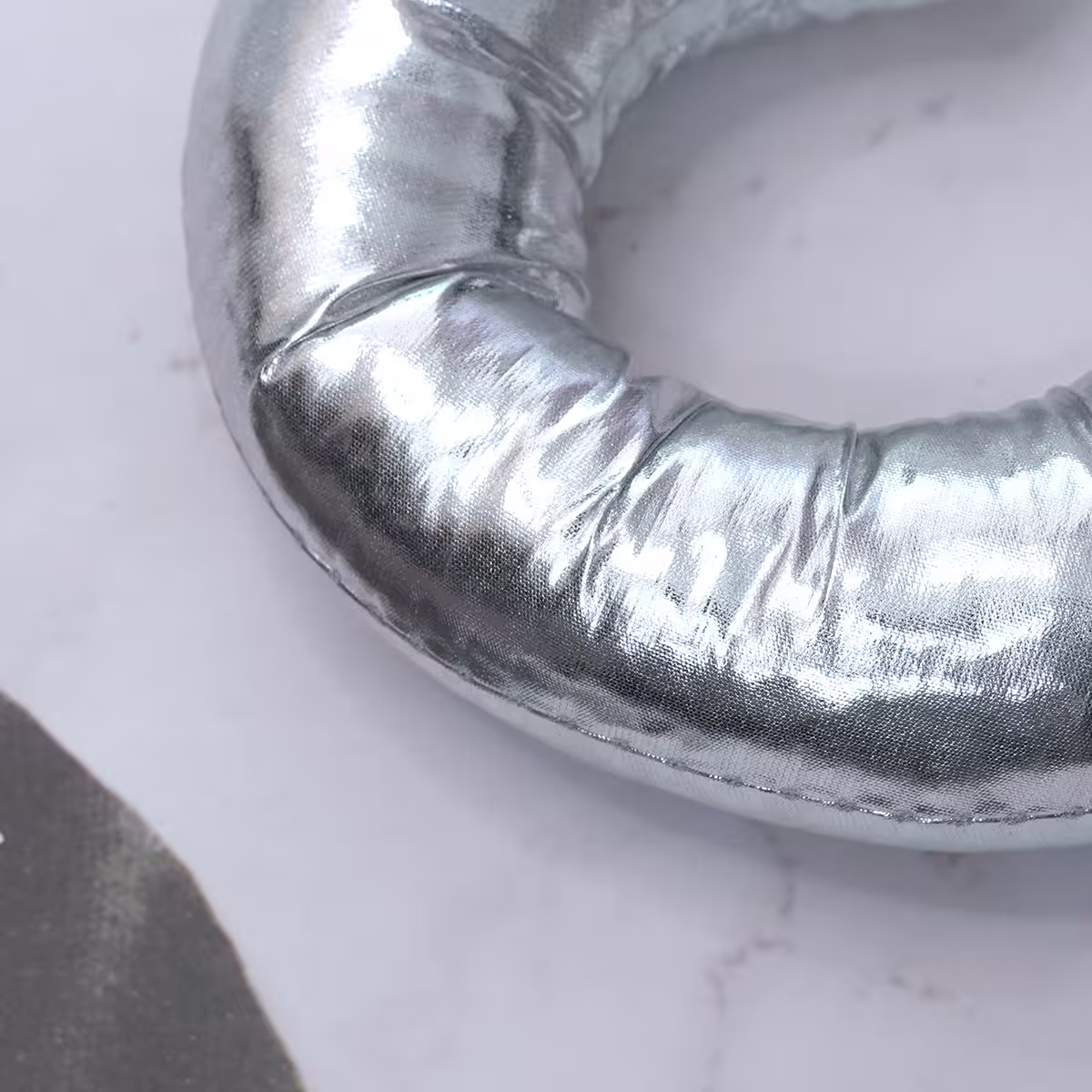 漆面太空棉&times;手機手提吊飾掛繩&times;銀色-第5張