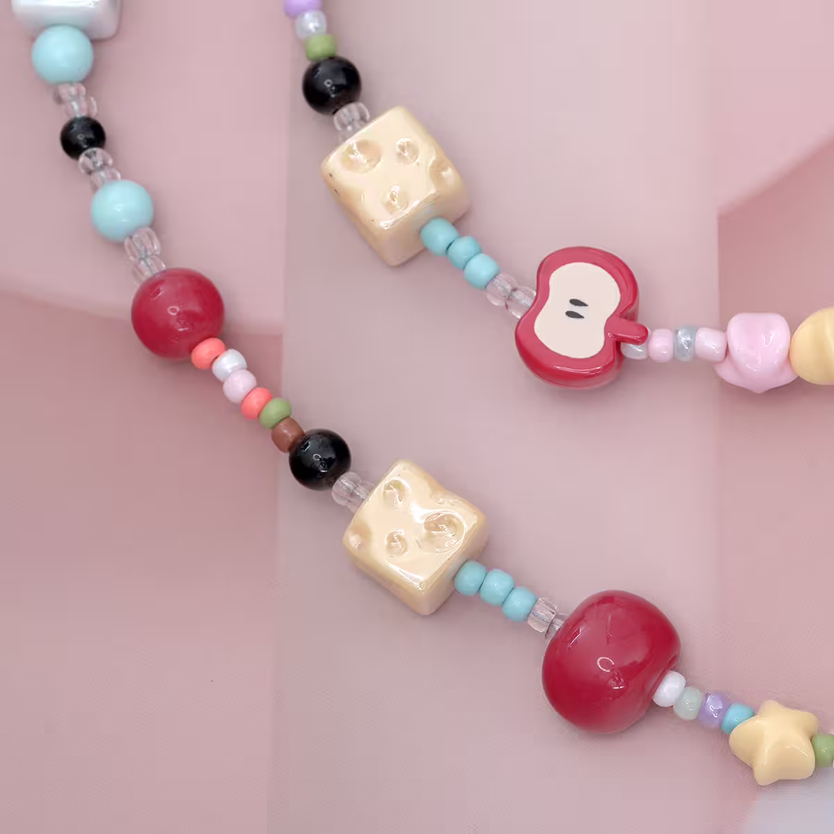 星彩蘋果糖心樂園&times;手機斜背雙勾掛繩-第6張