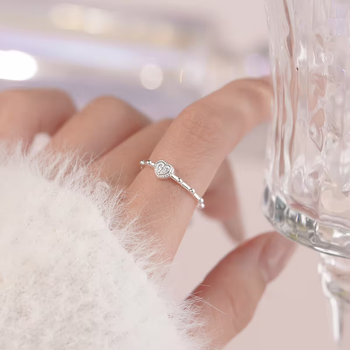 925銀飾&times;永恆初心&times;開口戒指-第6張