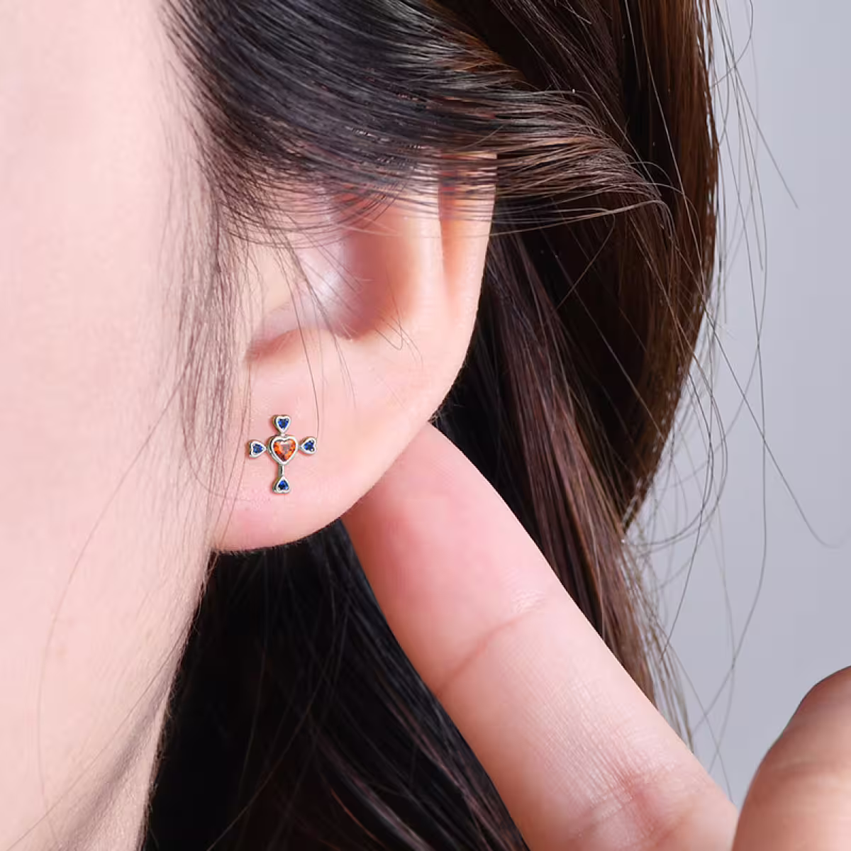 愛心十字架&times;轉珠耳環-第6張