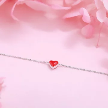 925銀飾×大紅愛心×手鍊.avif