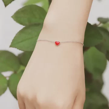 925銀飾×大紅愛心×手鍊.avif