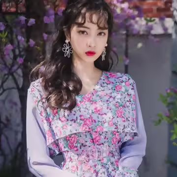 珍珠鏤空大花瓣×吊墜耳環×潔白