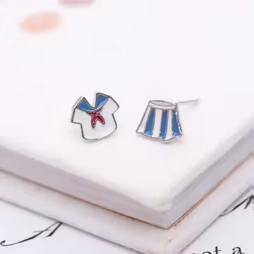 925銀針×水手制服×耳針