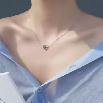 925銀飾×星月同輝×鎖骨項鍊