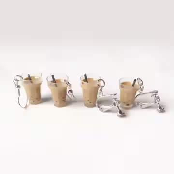 台灣之光珍珠奶茶×螺旋耳夾