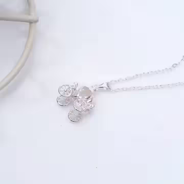 925銀飾×愛的南瓜馬車×鎖骨項鍊