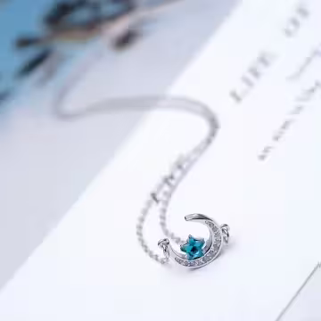 925銀飾×星月同輝×鎖骨項鍊