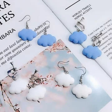 雲朵飄飄×吊墜耳勾×天空藍.avif