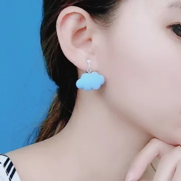 雲朵飄飄×吊墜耳勾×天空藍.avif