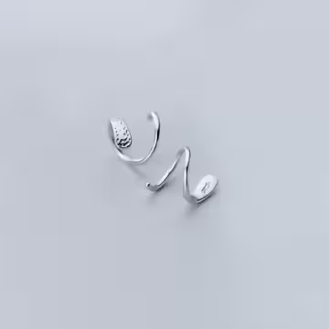 925銀針×螺旋線條×耳勾