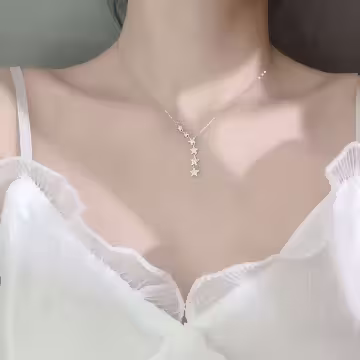 925銀飾×燦若繁星×鎖骨項鍊