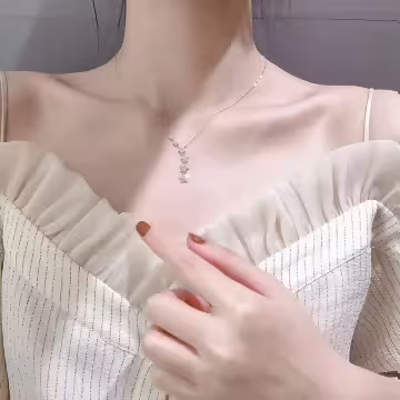 925銀飾×燦若繁星×鎖骨項鍊