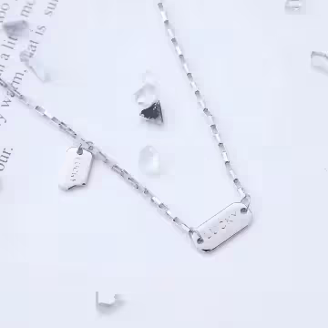 925銀飾×luck小幸運×鎖骨項鍊