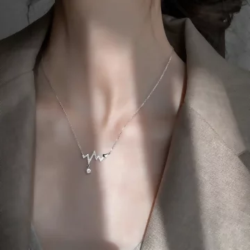 925銀飾×心電感應之星×鎖骨項鍊.avif
