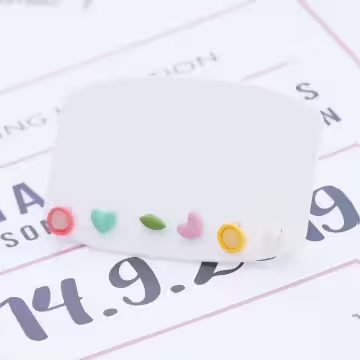 愛心的各種花樣×六套件單邊耳環組